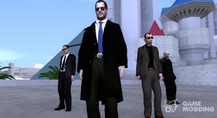 Bodyguards Skins Pack para GTA San Andreas