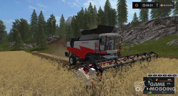 Rostselmash Torum для Farming Simulator 2017
