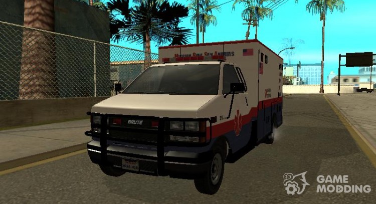 MRSA una ambulancia de GTA V para GTA San Andreas