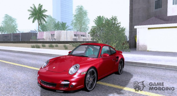 Porsche 911 (997) turbo для GTA San Andreas