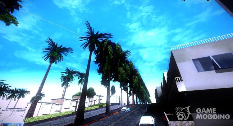 Landscaping the roads of Los Santos