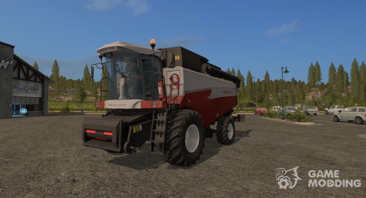 Акрос 595 Плюс для Farming Simulator 2017