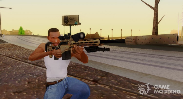 Remington MSR for GTA San Andreas