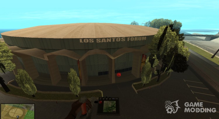 HQ Stadium in Los Santos for GTA San Andreas
