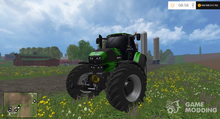 Deutz Fahr 7250 NOS Hardcore v2.0 для Farming Simulator 2015