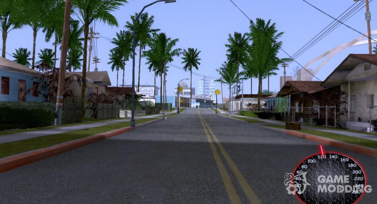 El velocímetro para GTA San Andreas