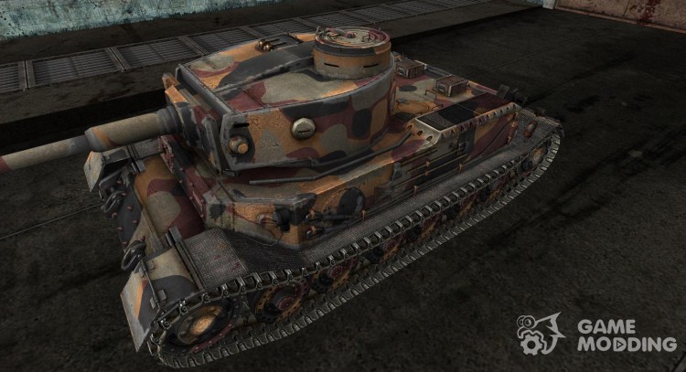 Шкурка для PzKpfw VI Tiger P для World Of Tanks