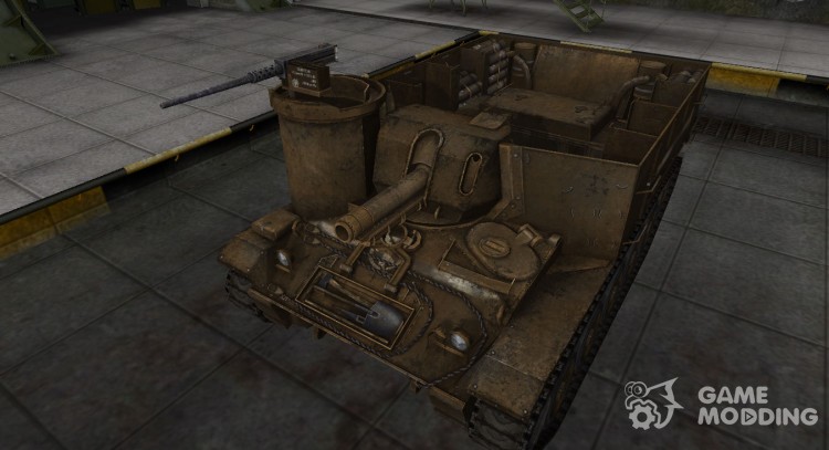 El skin al estilo de C&C GDI para M37 para World Of Tanks
