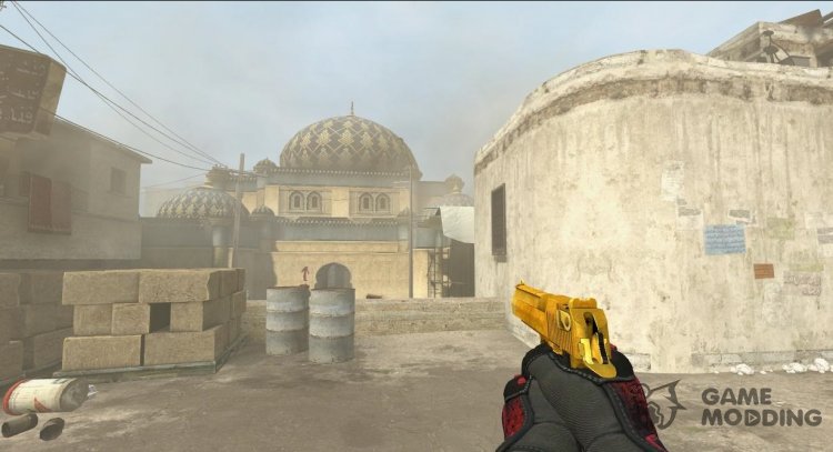 Gold Deagle from CSGO for Counter-Strike Source