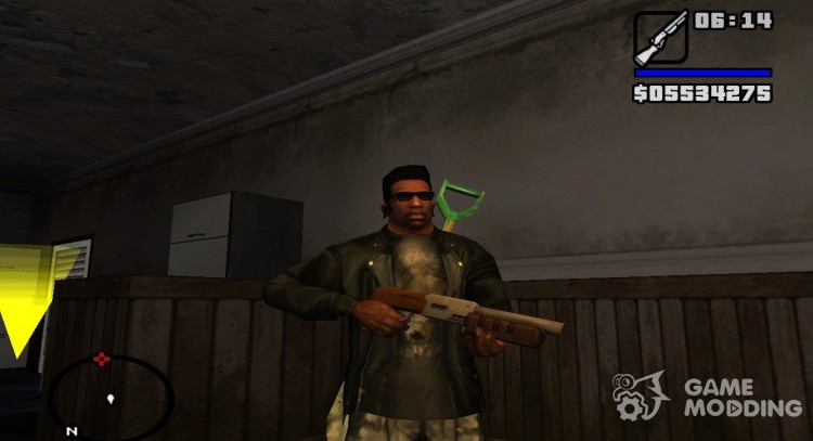 Дробовик из Quake для GTA San Andreas