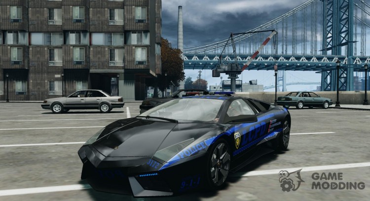 Lamborghini Reventon LCPD para GTA 4