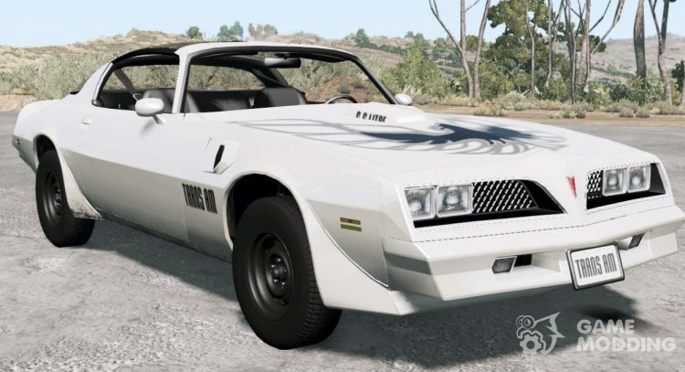Pontiac Firebird Trans Am 1977 для BeamNG.Drive