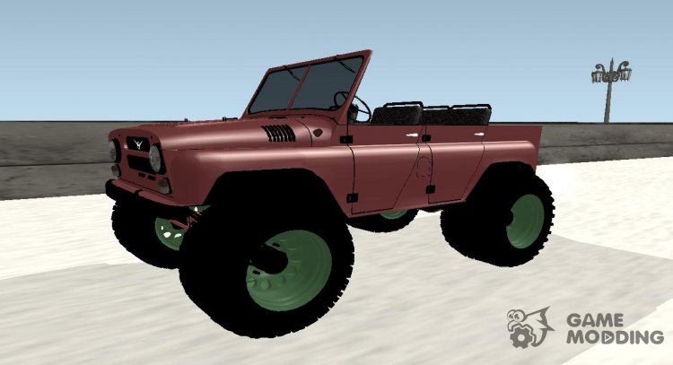 El uaz-469 monster para GTA San Andreas