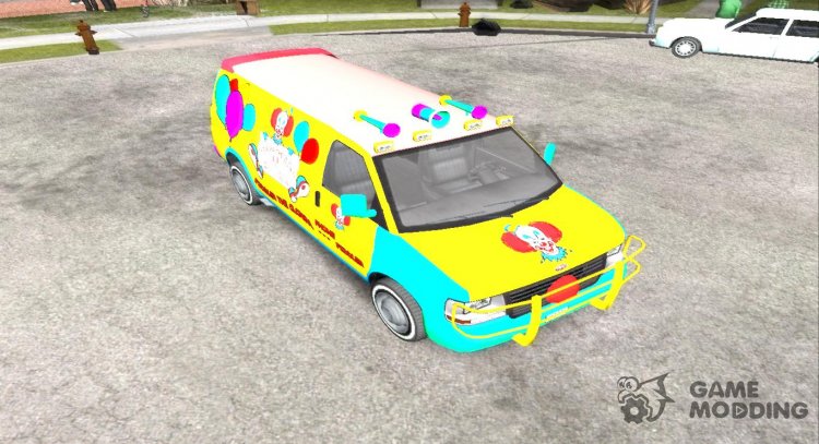 Vapid Speedo GTA V Clown Van for GTA San Andreas