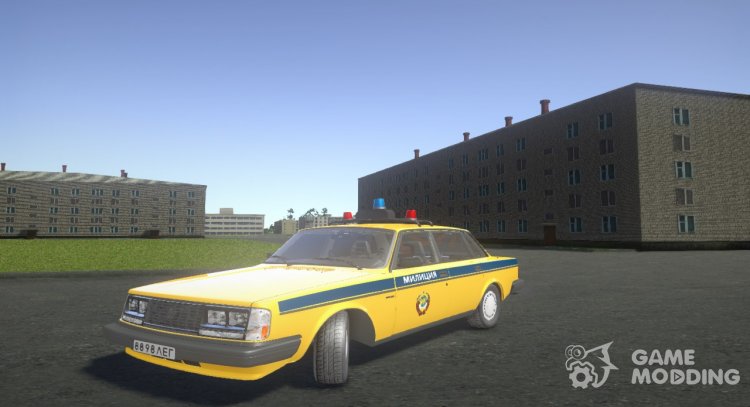 Volvo 740 Policía de la urss para GTA San Andreas