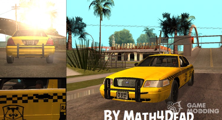 Ford Crown Victoria Taxi из Resident Evil: ORC для GTA San Andreas