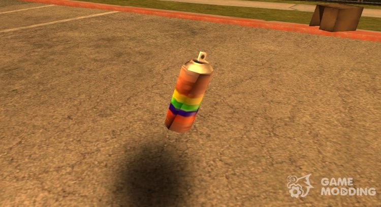 Spraycan from Cutscene for GTA San Andreas