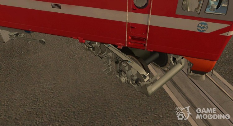 Recuperación de piezas de los trenes para GTA San Andreas