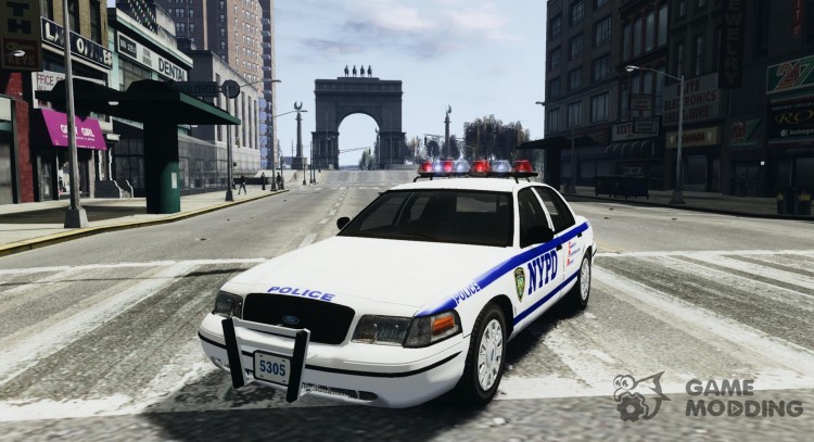 Ford Crown Victoria NYPD Auxiliary para GTA 4