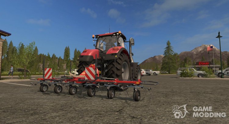 Fanex 604 front attacher for Farming Simulator 2017