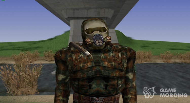 A member of the group Death Squad of S. T. A. L. K. E. R V. 3 for GTA San Andreas