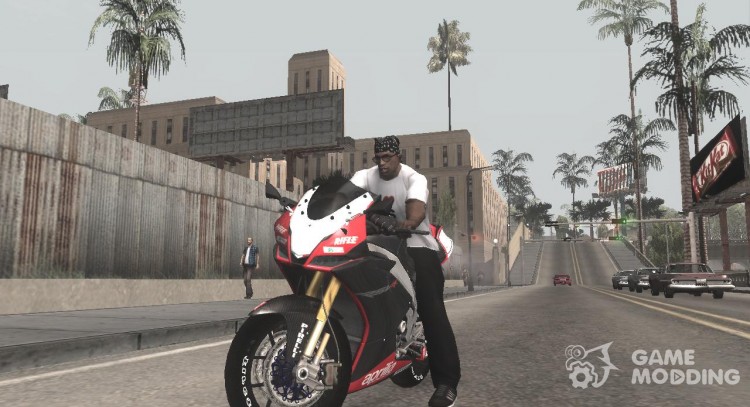 Aprilia Rsv 4 StreetRace для GTA San Andreas