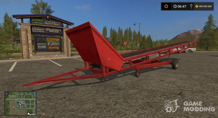 Conveyor belt 1.0 for Farming Simulator 2017