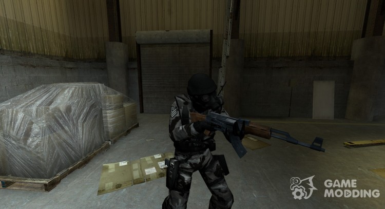 An Urban Camo SAS ReSkin for Counter-Strike Source
