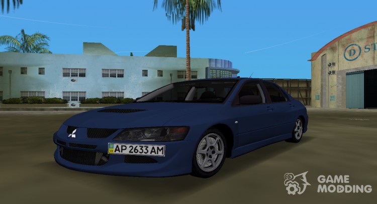 Mitsubishi Lancer Evolution VIII для GTA Vice City