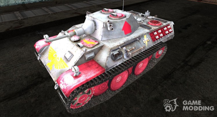 La piel para el leopardo VK1602 (Varhammer) para World Of Tanks