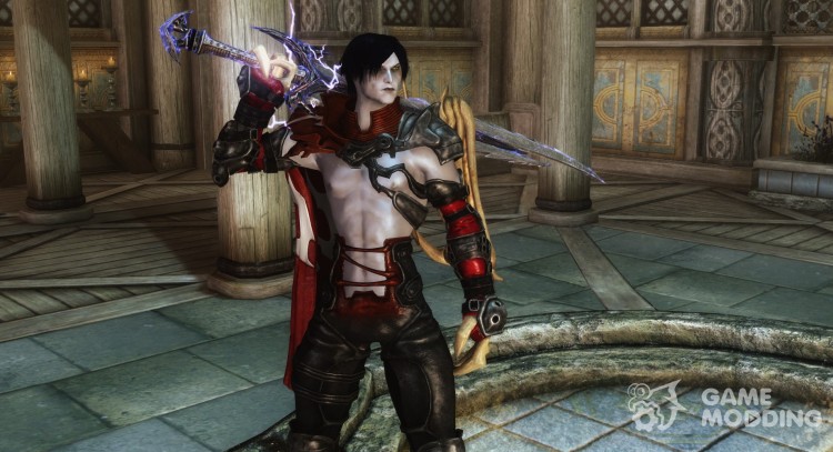 Вампирская armadura Разиэля 1.1 para TES V: Skyrim