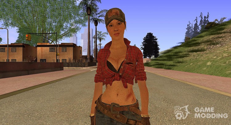 Misty from Black Ops for GTA San Andreas