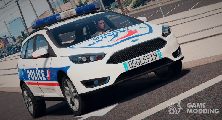 Ford Focus Police Nationale para GTA 5