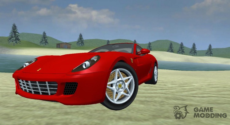 El Ferrari 599 para Farming Simulator 2013