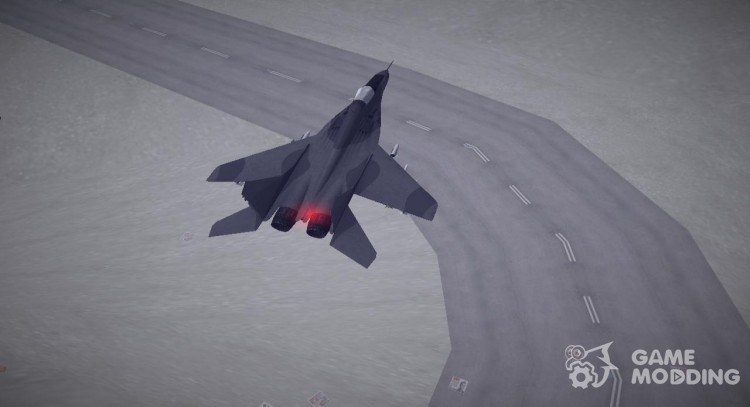 El mig-29 de Call of Duty para GTA 3