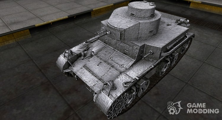 Dark skin for the M2 Light Tank for World Of Tanks