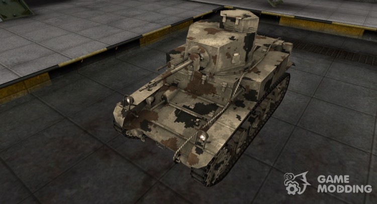 Камуфлированный skin para el M3 Stuart para World Of Tanks