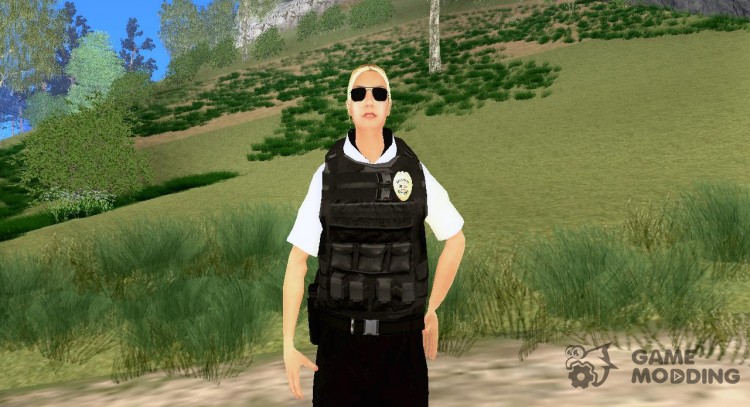 La nueva comisaría de policía en sustitución de la antigua wfyst para GTA San Andreas