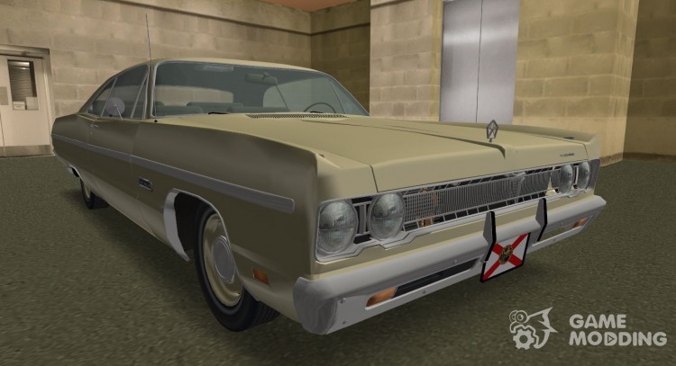 1969 Plymouth Fury III Coupe for GTA Vice City