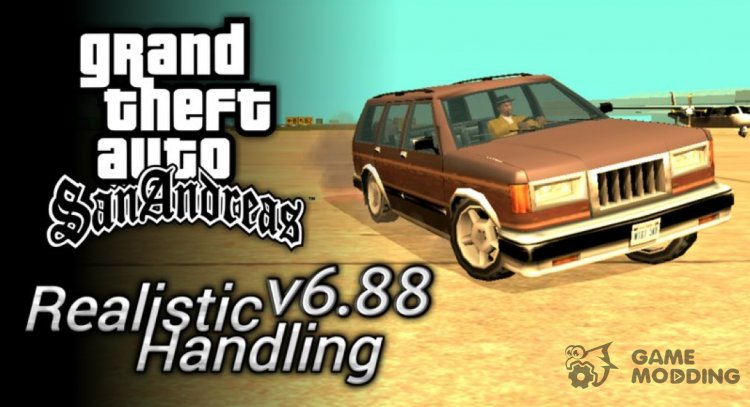 Realistic Handling v6.88 для GTA San Andreas