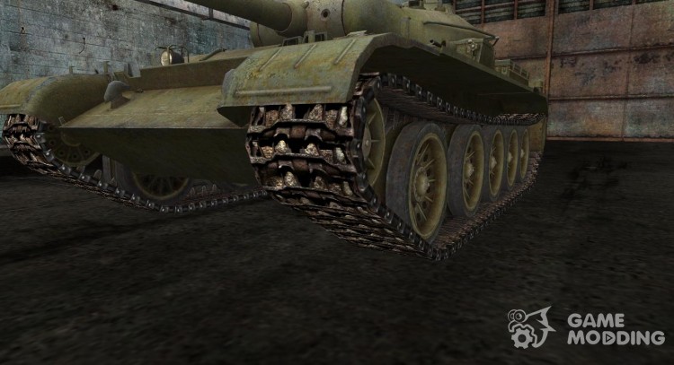 Замена гусениц для Т-54 (v.064) для World Of Tanks