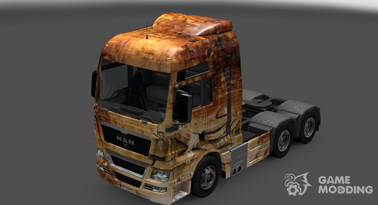 Скин 9 мая для MAN TGX для Euro Truck Simulator 2
