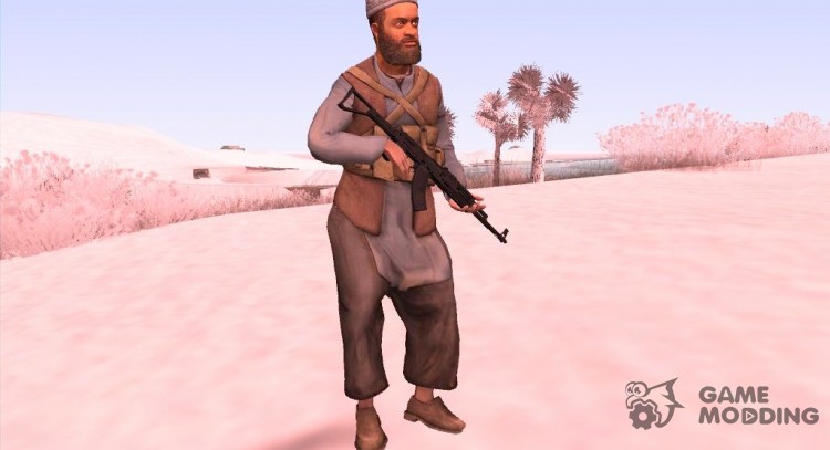 Талибский армеец v6 para GTA San Andreas