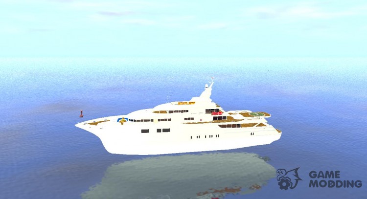 Полноценная яхта для GTA 4