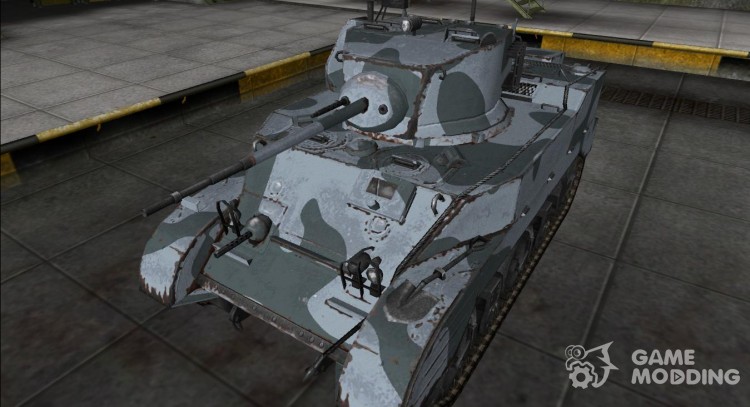 The skin for the M5 Stuart for World Of Tanks