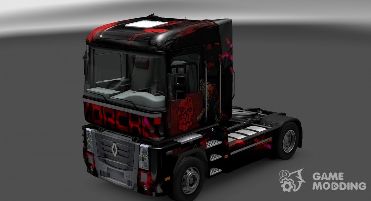 Скин Vorcha для Renault Magnum для Euro Truck Simulator 2