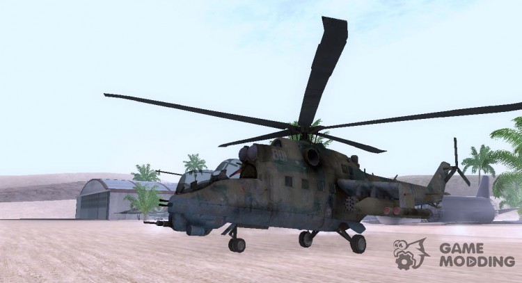 Mi - 24П para GTA San Andreas