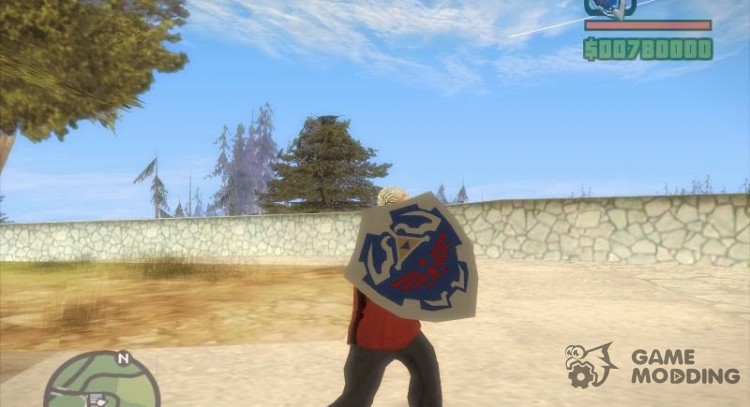 Hylian Shield из Legend of Zelda v1 для GTA San Andreas