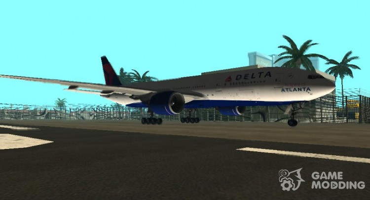 Boeing 777-200ER Delta Air Lines for GTA San Andreas