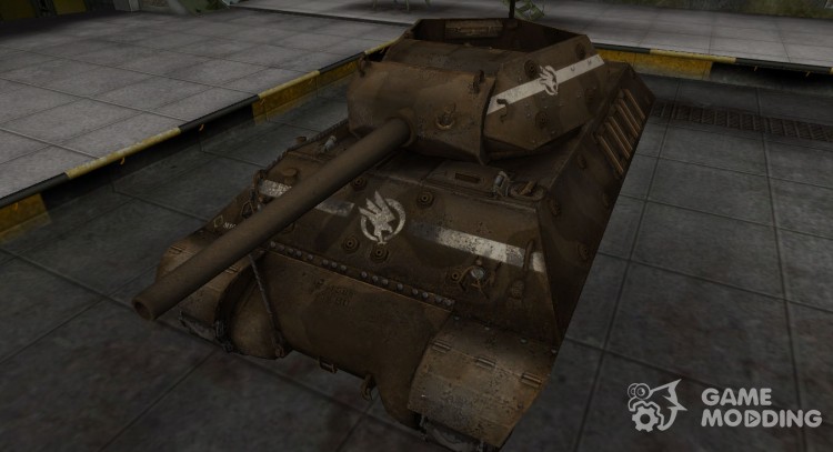 El skin al estilo de C&C GDI para el M10 Wolverine para World Of Tanks